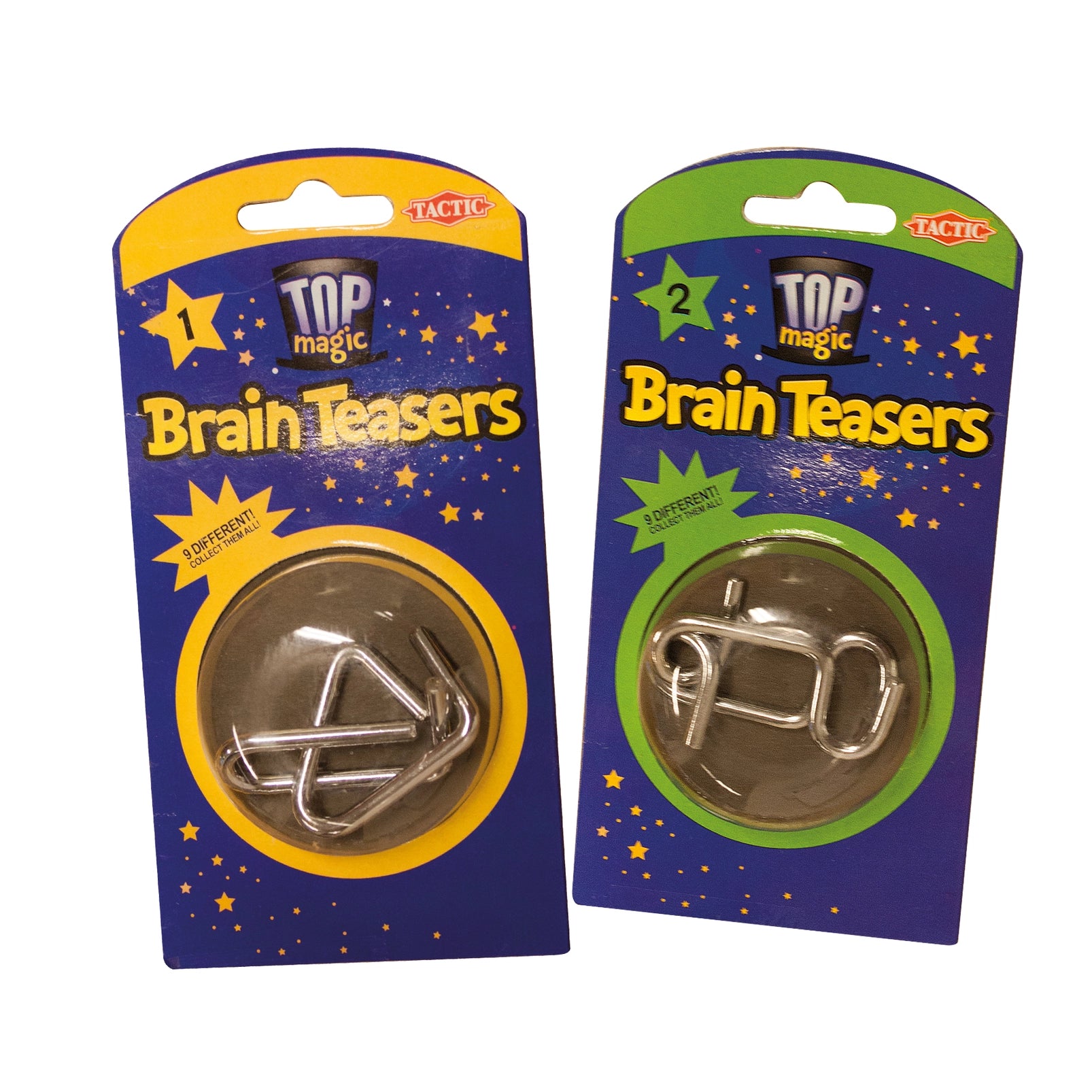 Brain Teaser Metal Puzzles