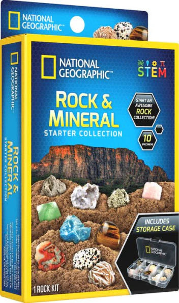 Rock and Mineral Starter Collection Kit