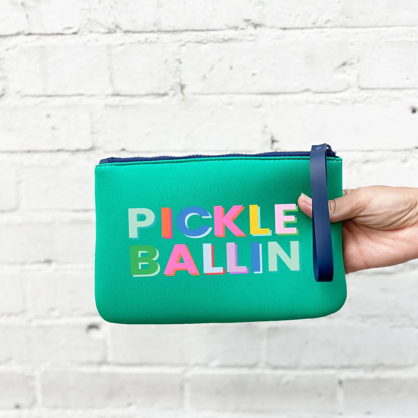 Pickle Ballin' Neoprene Gift Bag Pouch