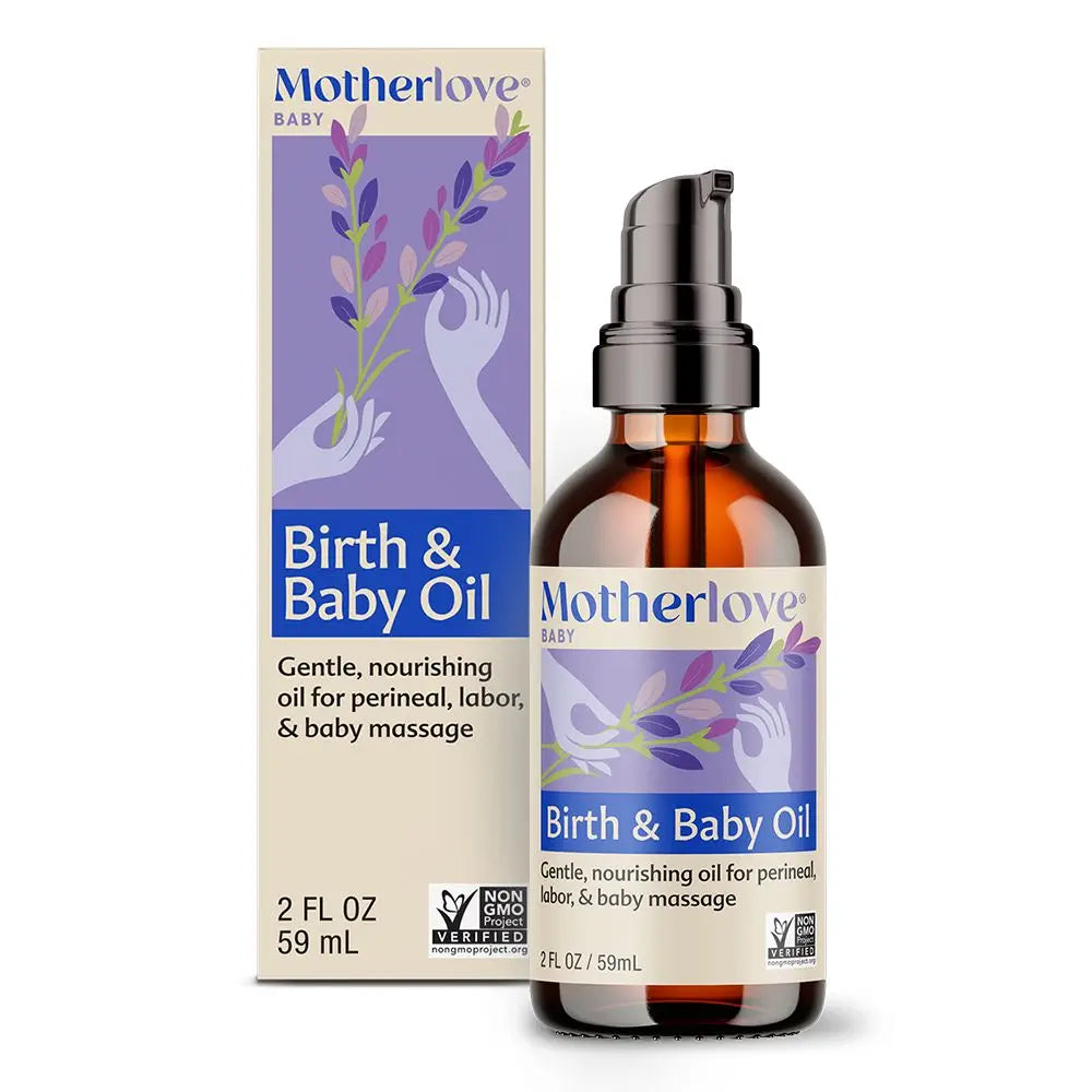 Motherlove Birth & Baby Oil - 2 Ounces