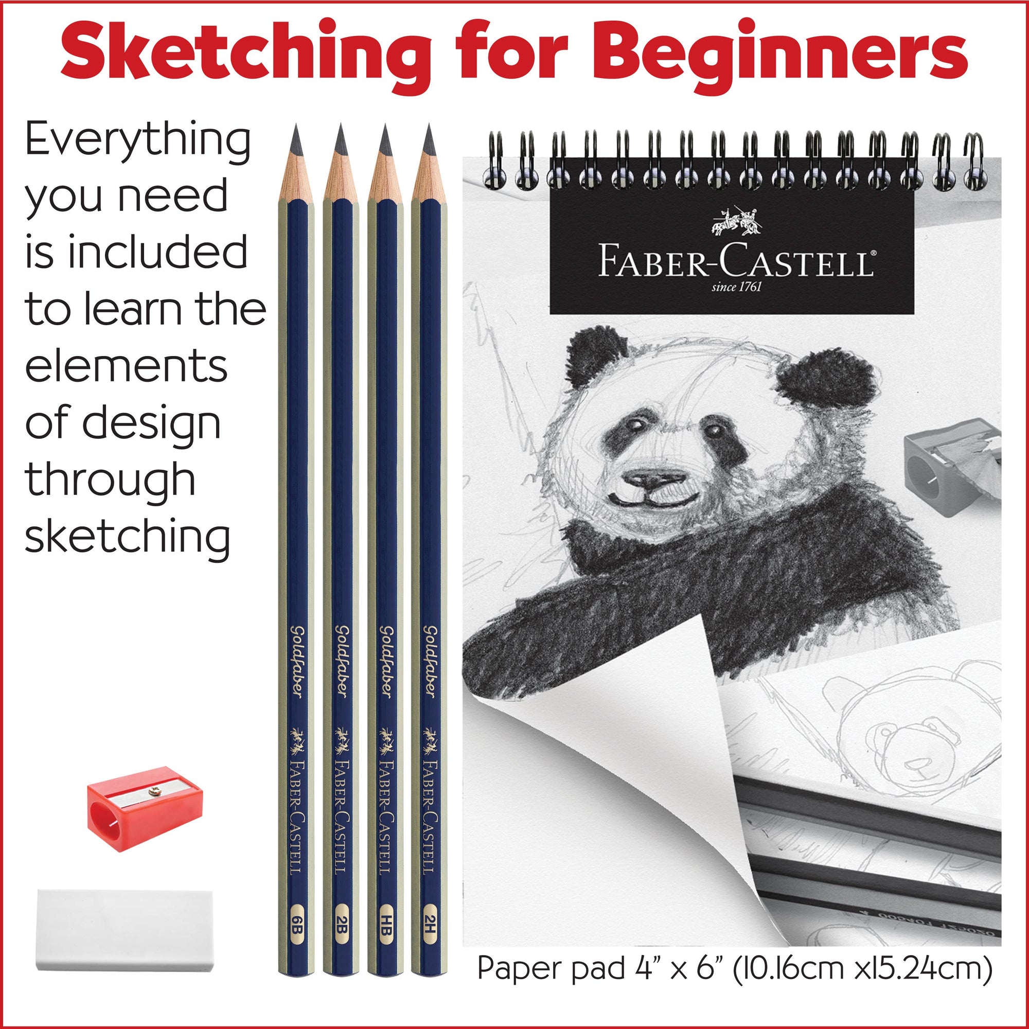 Learn Sketching Basics Beginner Art Set for Kids