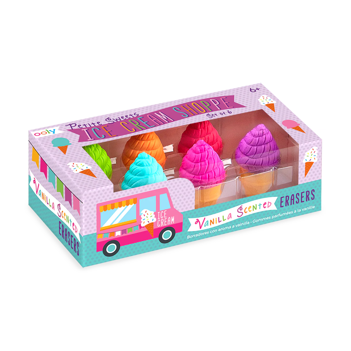 Petite Sweets Ice Cream Shoppe Scented Erasers