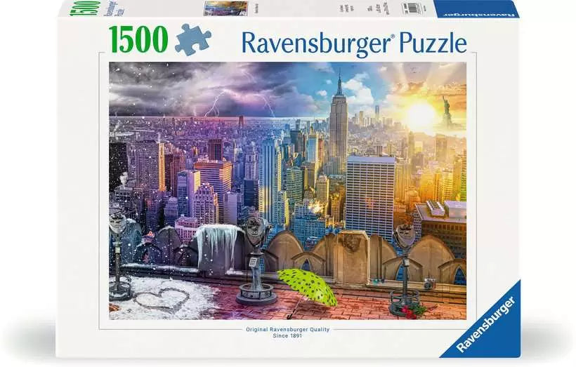 Ravensburger Seasons of New York 1500 Piece Puzzle