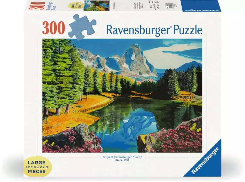 Ravensburger Rocky Mountain Reflections 300 Piece Large Format Puzzle