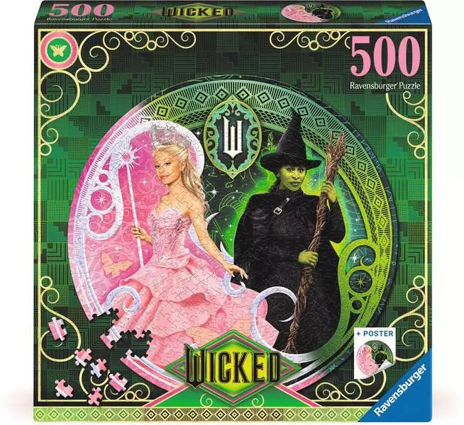 Ravensburger Wicked 500 Piece Round Puzzle