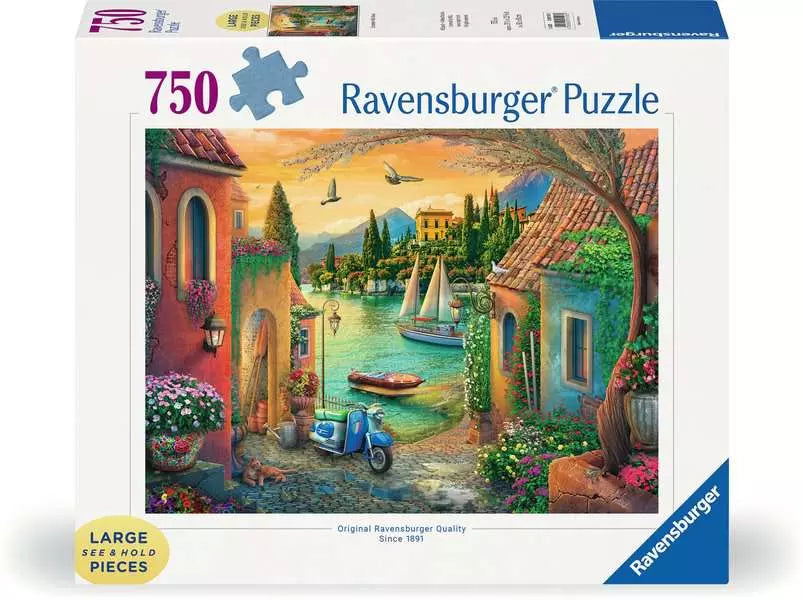 Ravensburger European Villa Views 750 Piece Large Format Puzzle