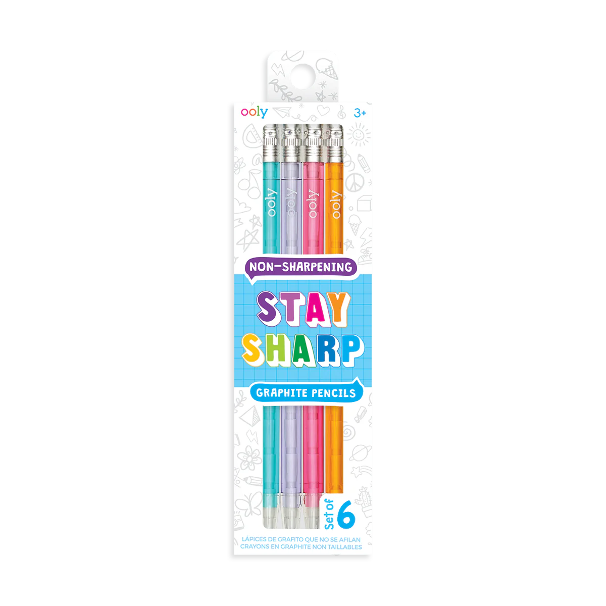 Stay Sharp Rainbow Pencils