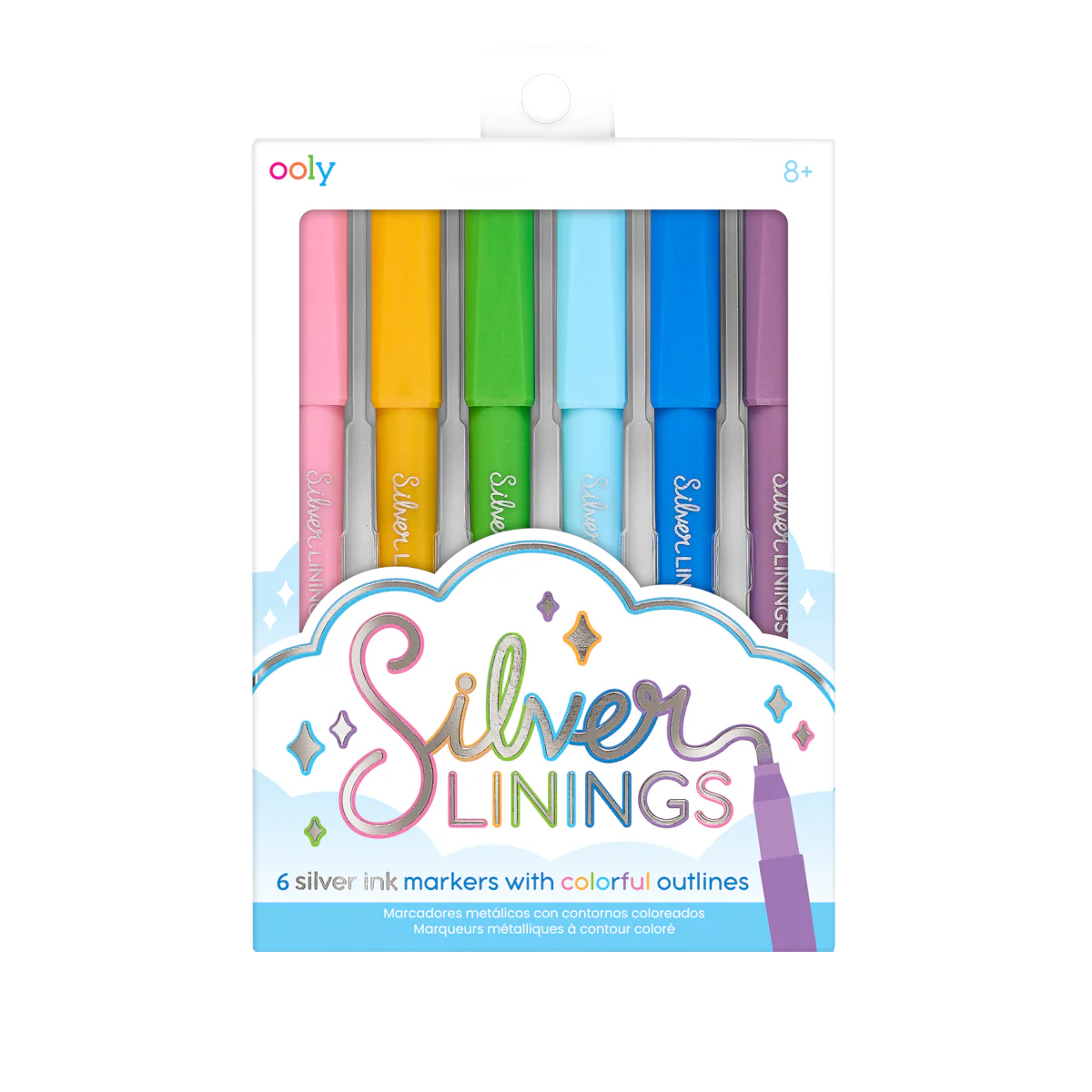 Silver Linings Outline Markers