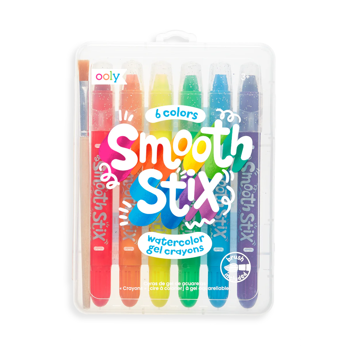 Smooth Stix Set of 6 Gel Crayons