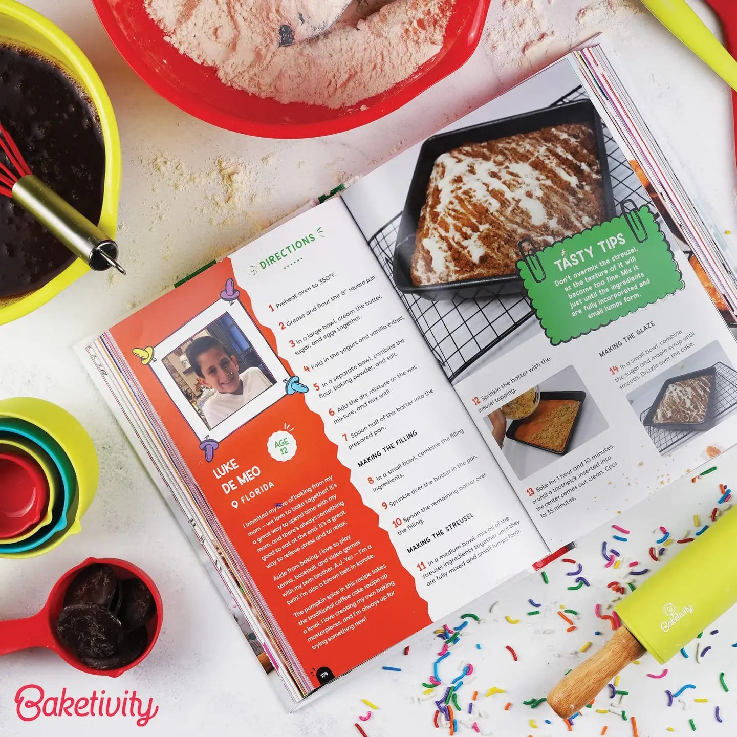 Kids Baking Cookbook with Pictures