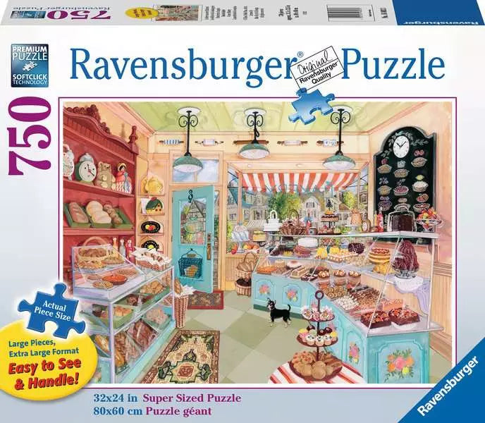 Ravensburger Corner Bakery 750 Piece Large Format Puzzle