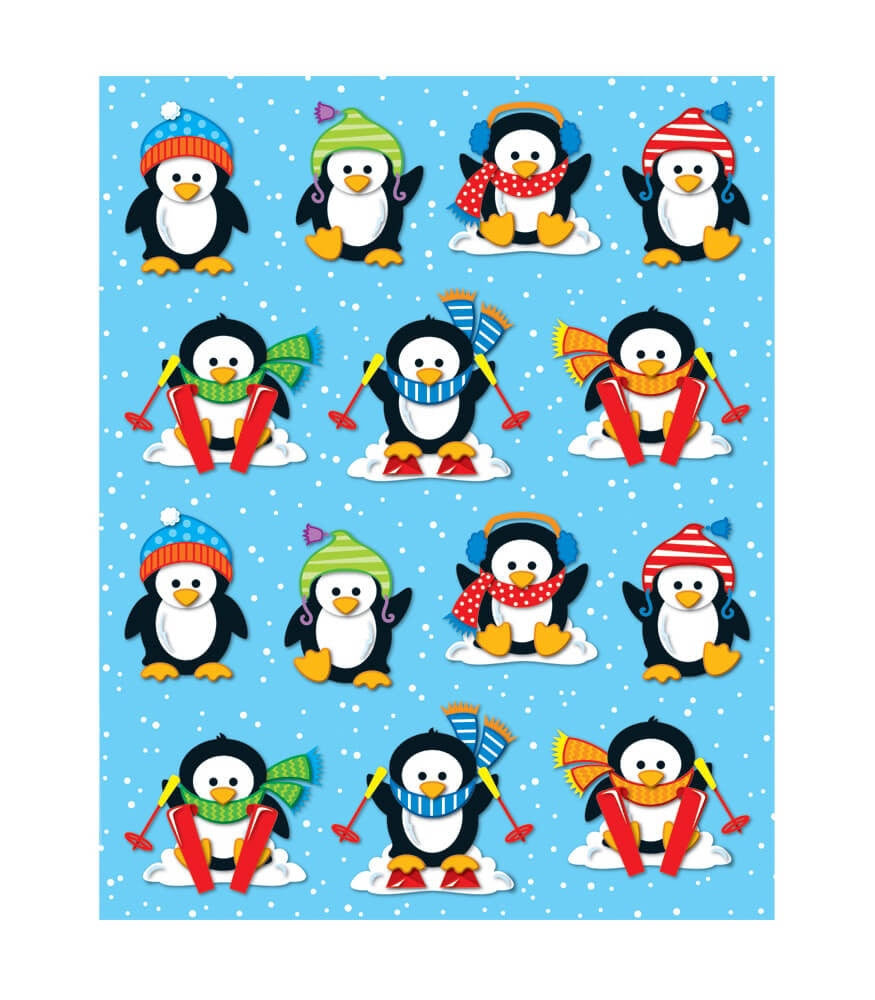 Penguin Shape Stickers