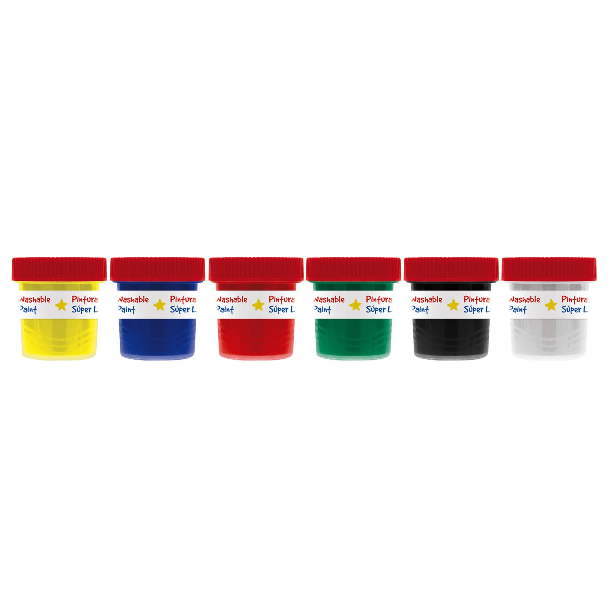 Little Creatives Fingerpaints 6 Ct