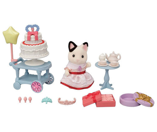 Calico Critters Party Time Tuxedo Cat