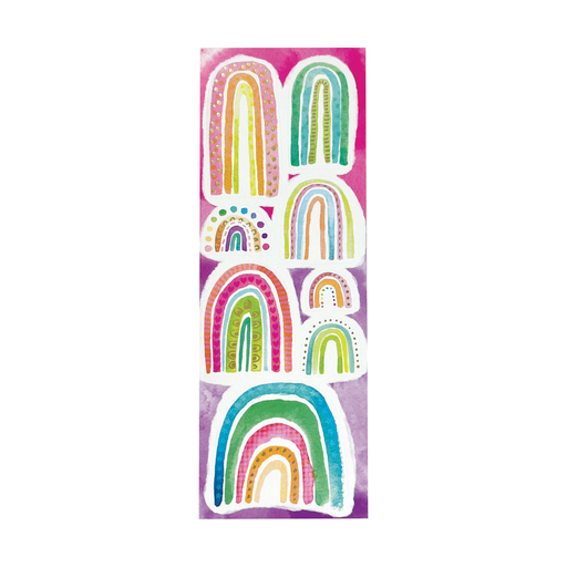 Stickiville Watercolor Rainbows Stickers