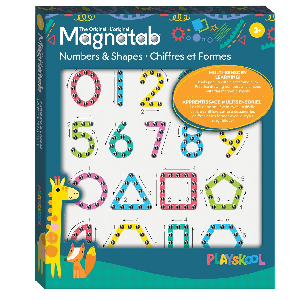 0-9 Number & Shapes Magnatab