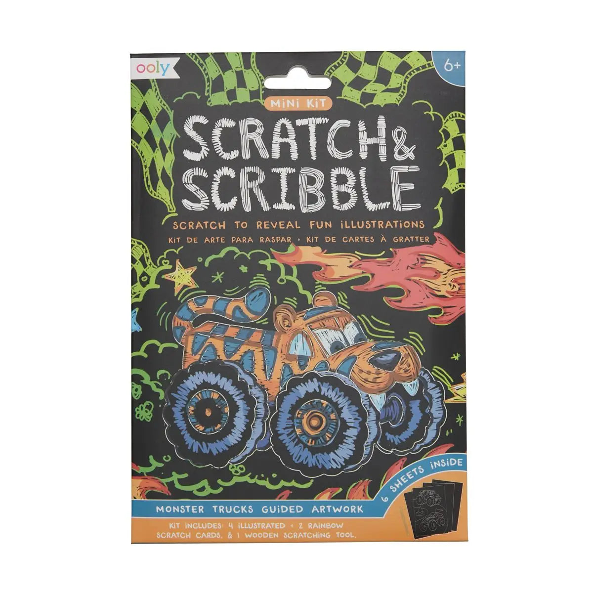 Mini Scratch & Scribble Art Kit