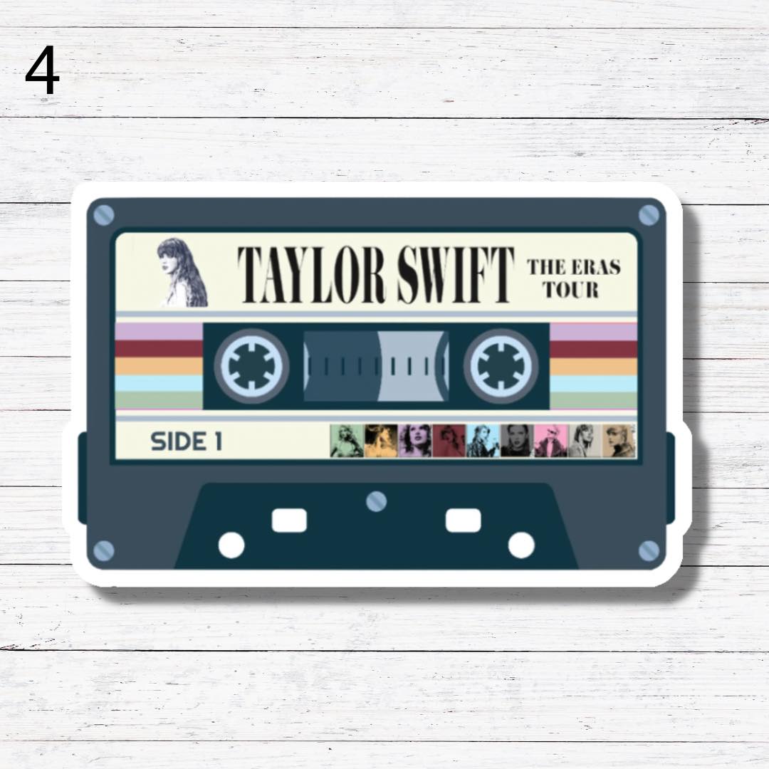 Taylor Swift Cassette Tape Sticker