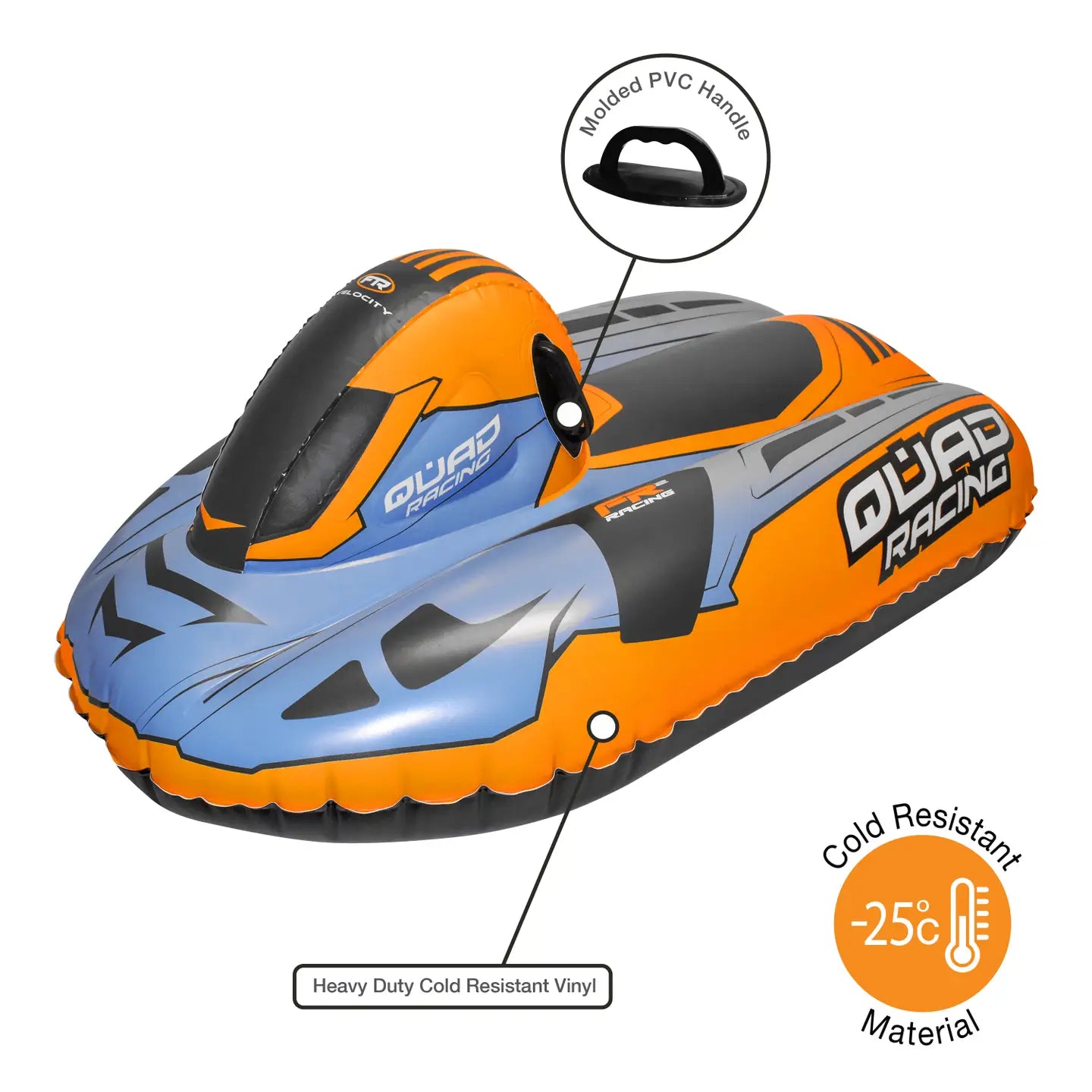 Inflatable Snowmobile Sled