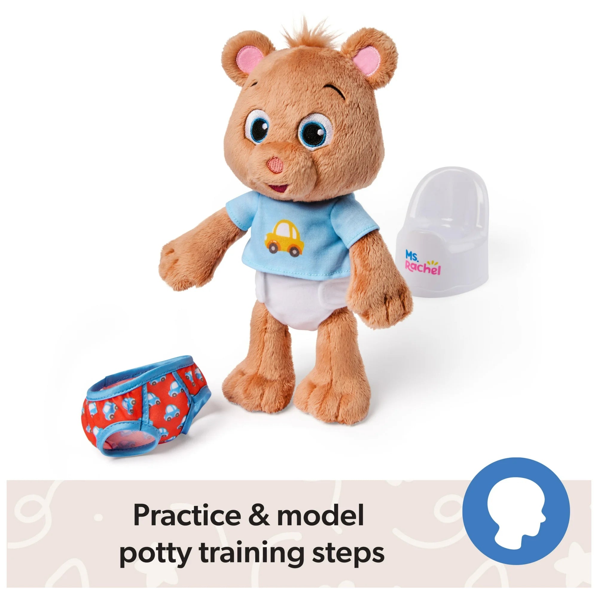 Ms. Rachel Potty Time with Bean Toy Set