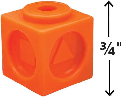 Numbers & Shapes Connecting Cubes