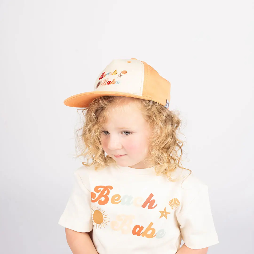 Beach Babe Toddler Snapback Hat