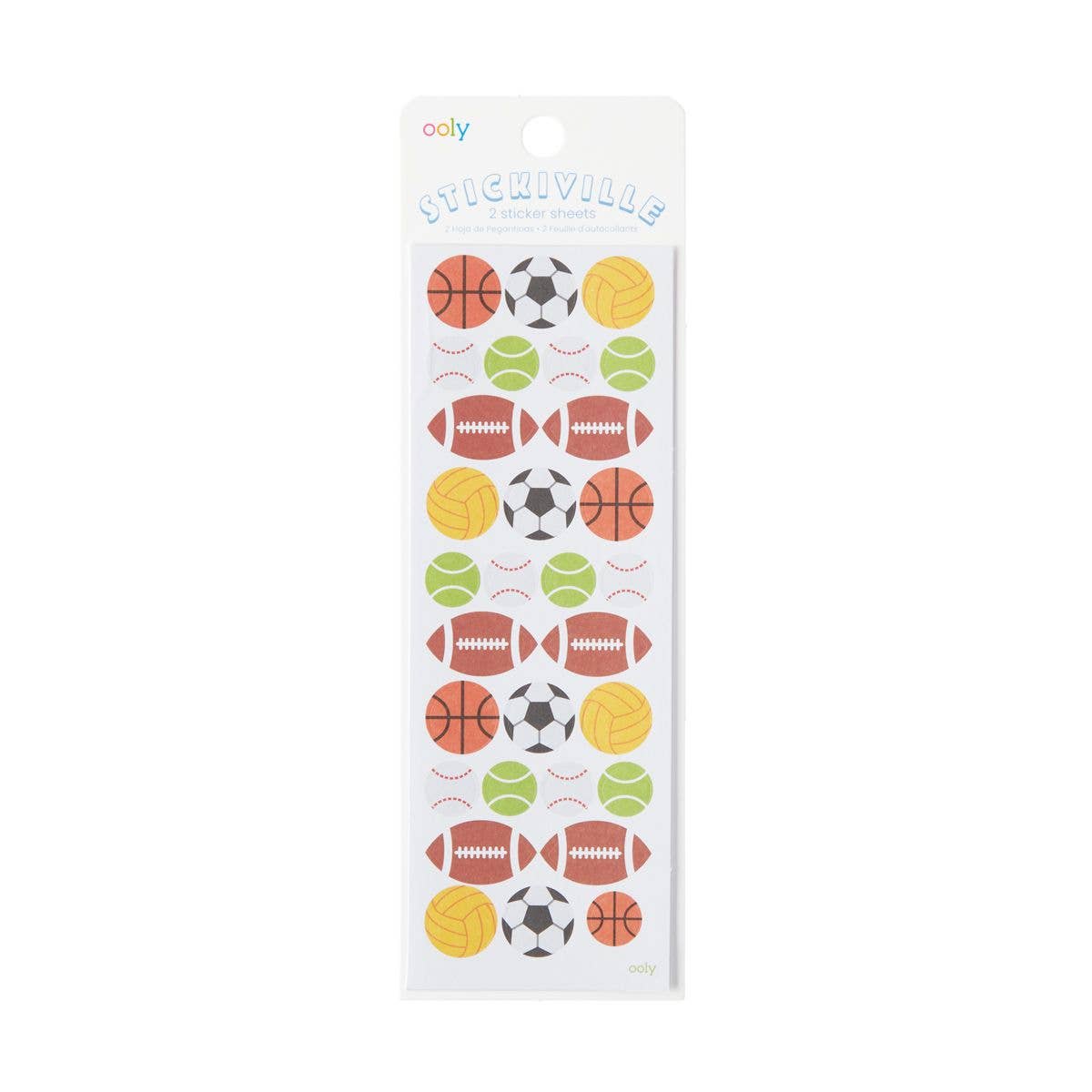 Stickiville Sports Balls Stickers