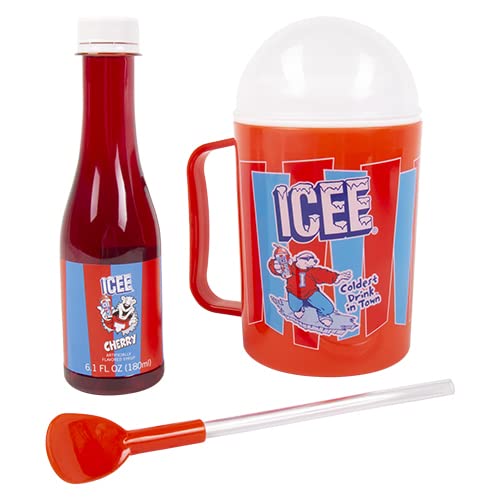 Icee Making Cup and Syrup Set