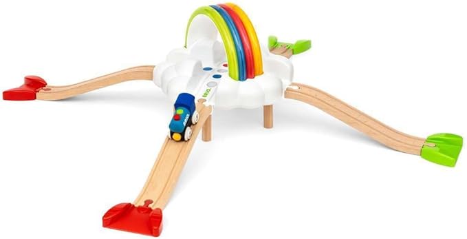 Brio My First Railway Light Up Rainbow Set