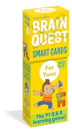 Brain Quest For Twos Smart Cards. Rev 5th Ed