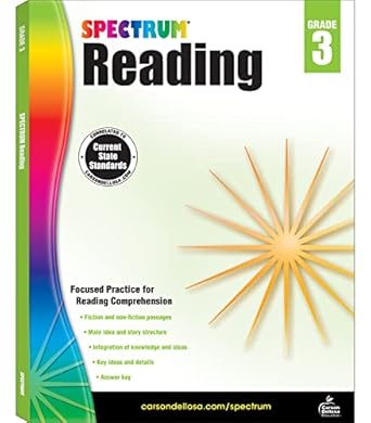 Spectrum Reading Workbook Grade 3 Paperback