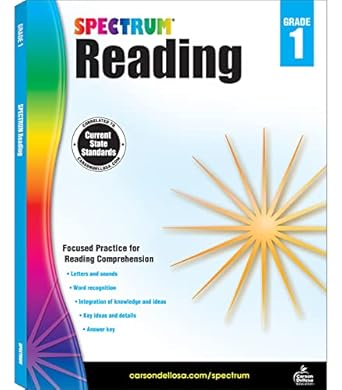 Spectrum Reading Workbook Grade 1 Paperback