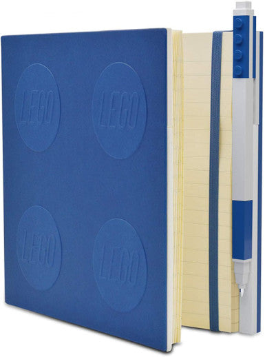 LEGO Locking Notebook with Blue Pen