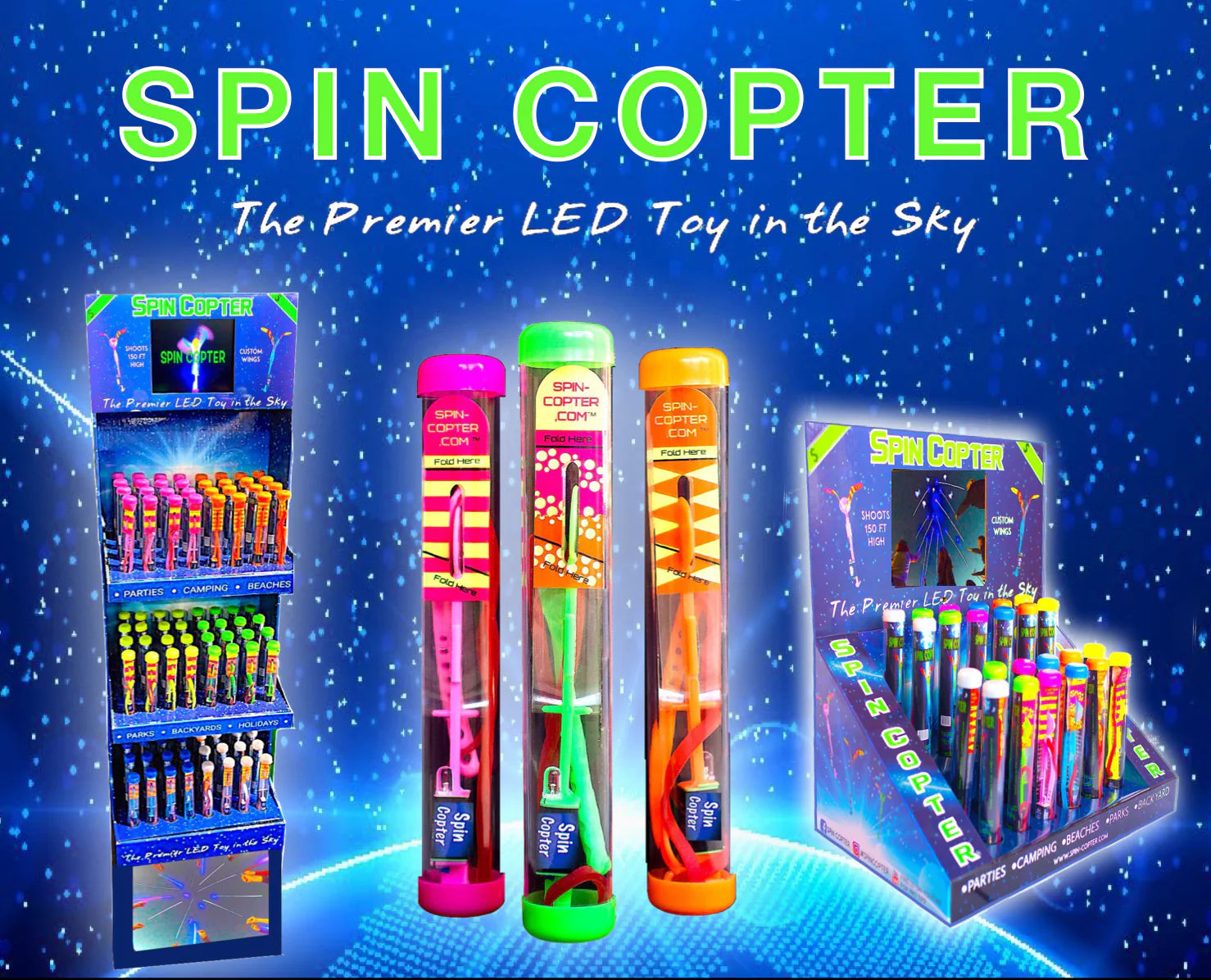 LED Spin Copter