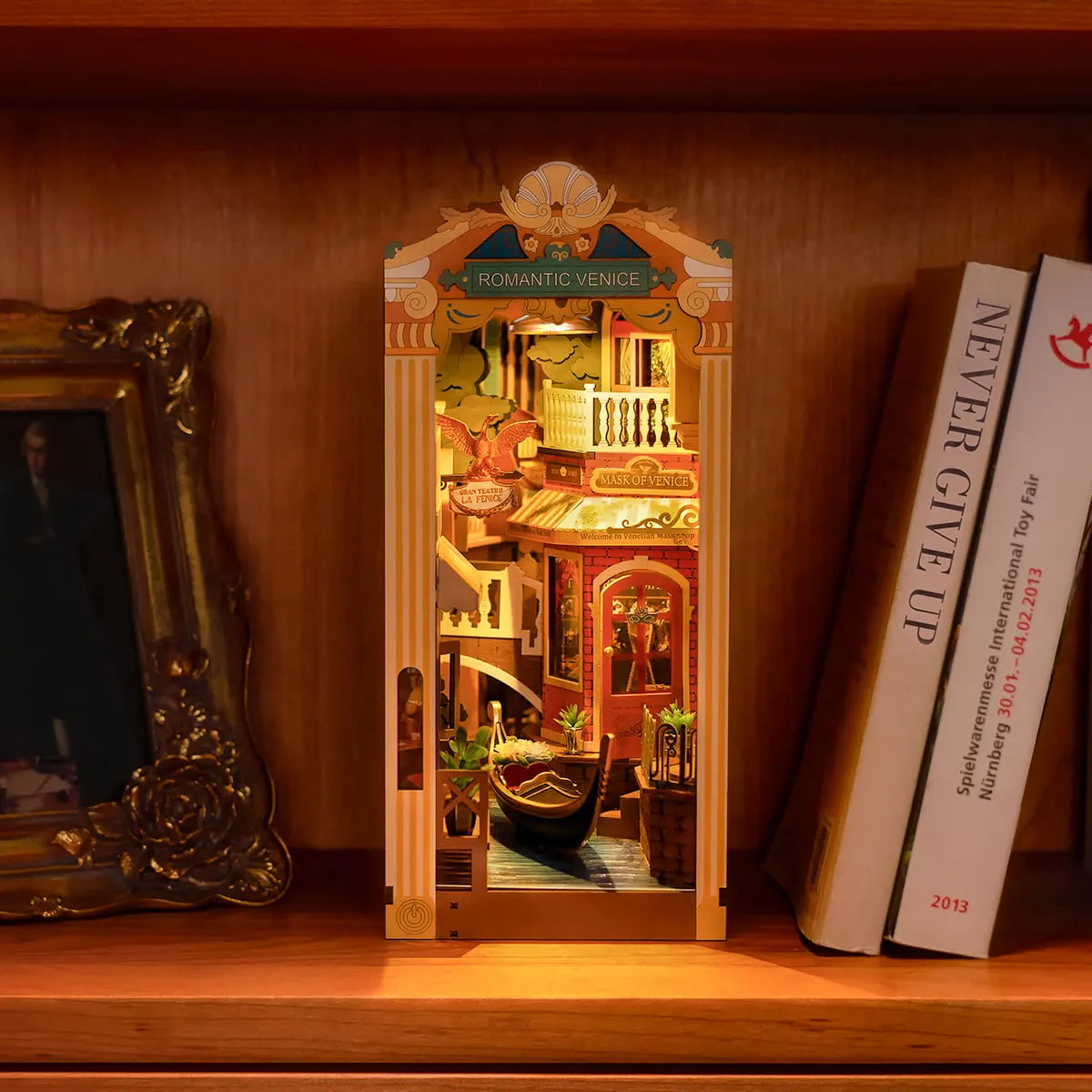 Romantic Venice DIY Bookend Craft Kit