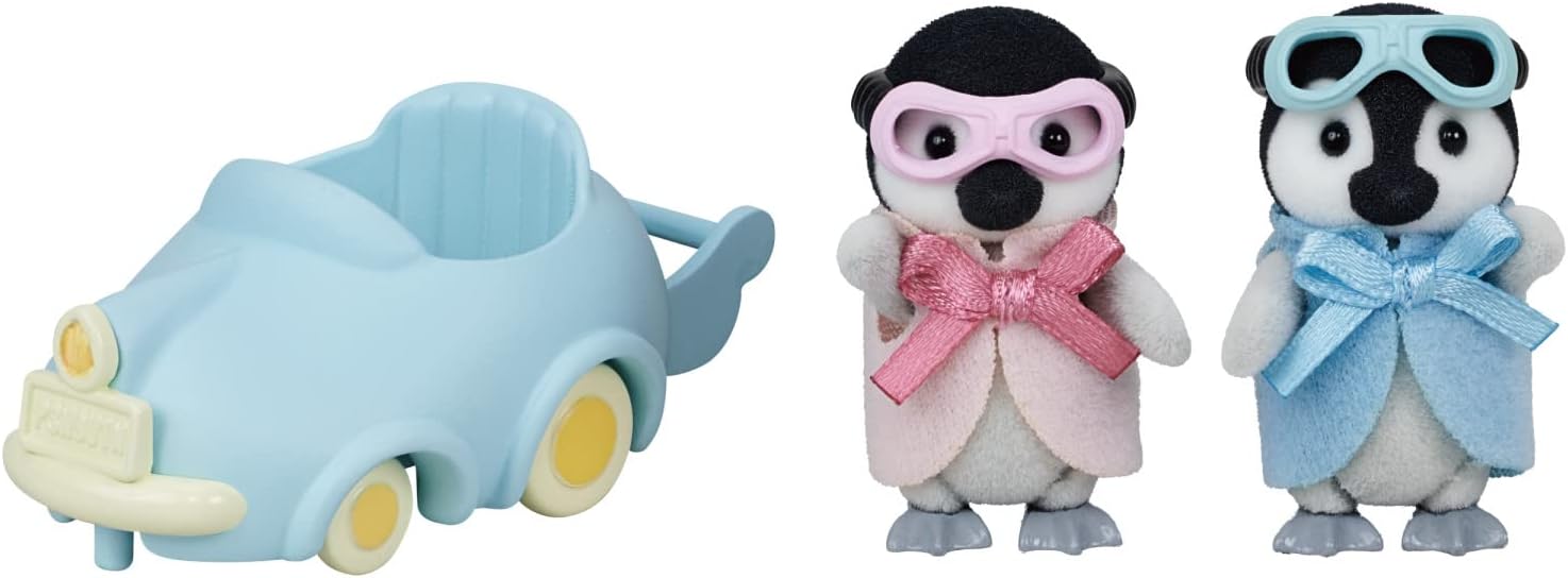 Calico Critters Penguin Babies Ride 'N Play