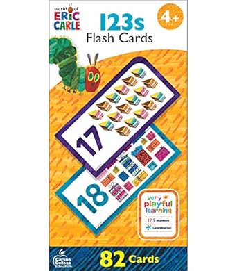 World of Eric Carle 123s Flash Cards Grade PK-1