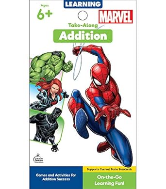 My Take-Along Tablet: Marvel Addition Activity Pad Grade 1-3