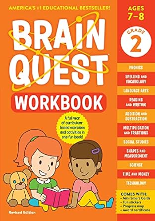 Brain Quest Workbook: 2nd Grade Revised Ed.