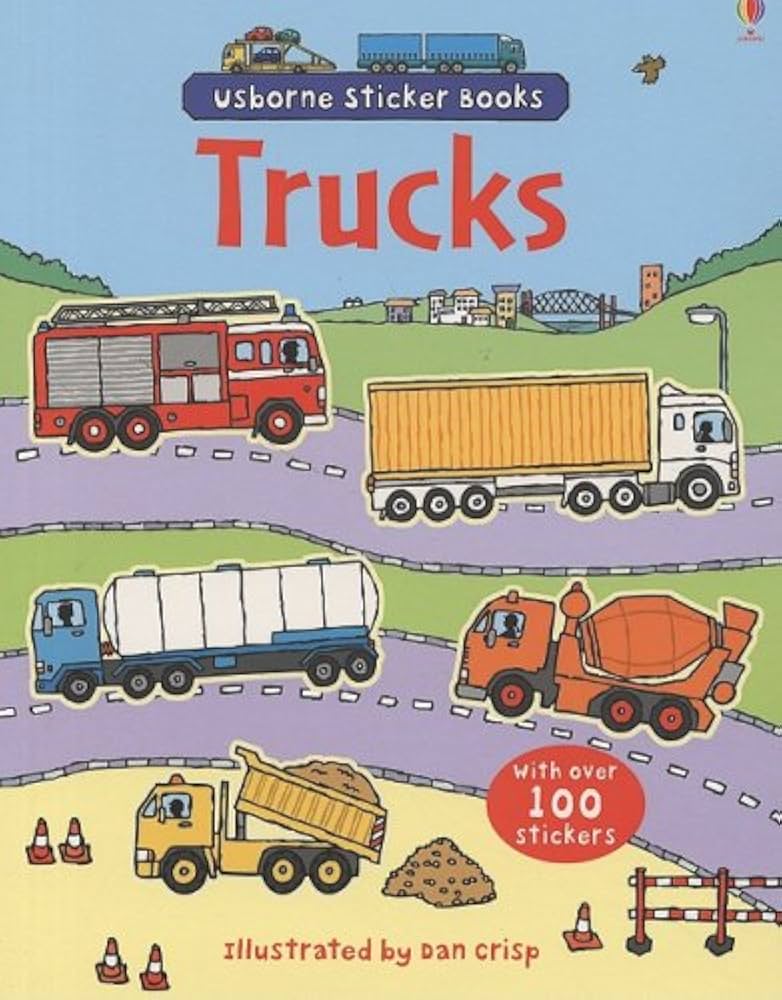 First Sticker Book - Trucks