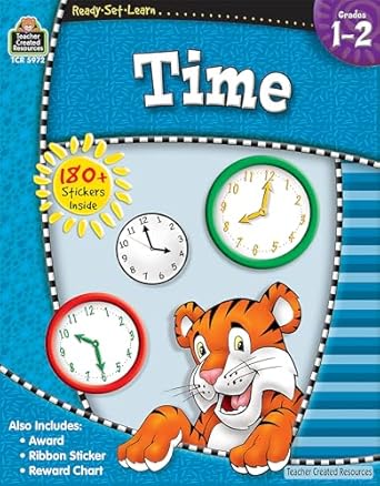 Ready-Set-Learn: Time Workbook Grades 1-2