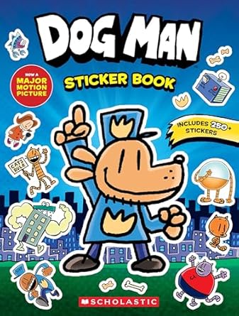 Dog Man Sticker Book