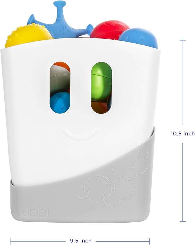 Ubbi Gray Bath Toy Drying Bin