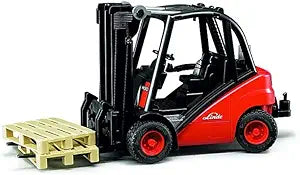 Bruder Linde H30D Forklift with 2 Pallets