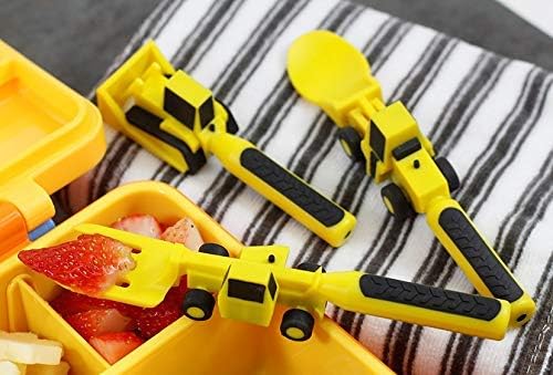 Constructive Eating Set of 3 Construction Utensils