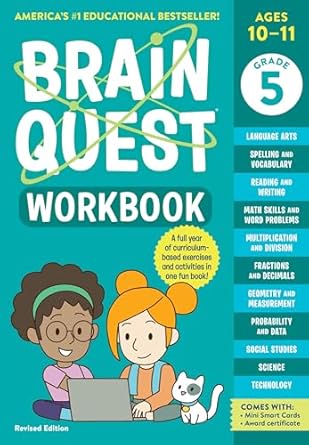 Brain Quest Workbook: 5th Grade Revised Ed.