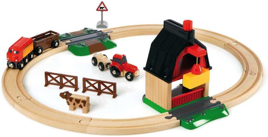 Brio Farm Railway Set