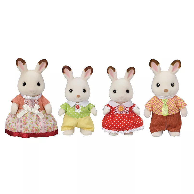 Calico Critters Hopscotch Rabbit Family