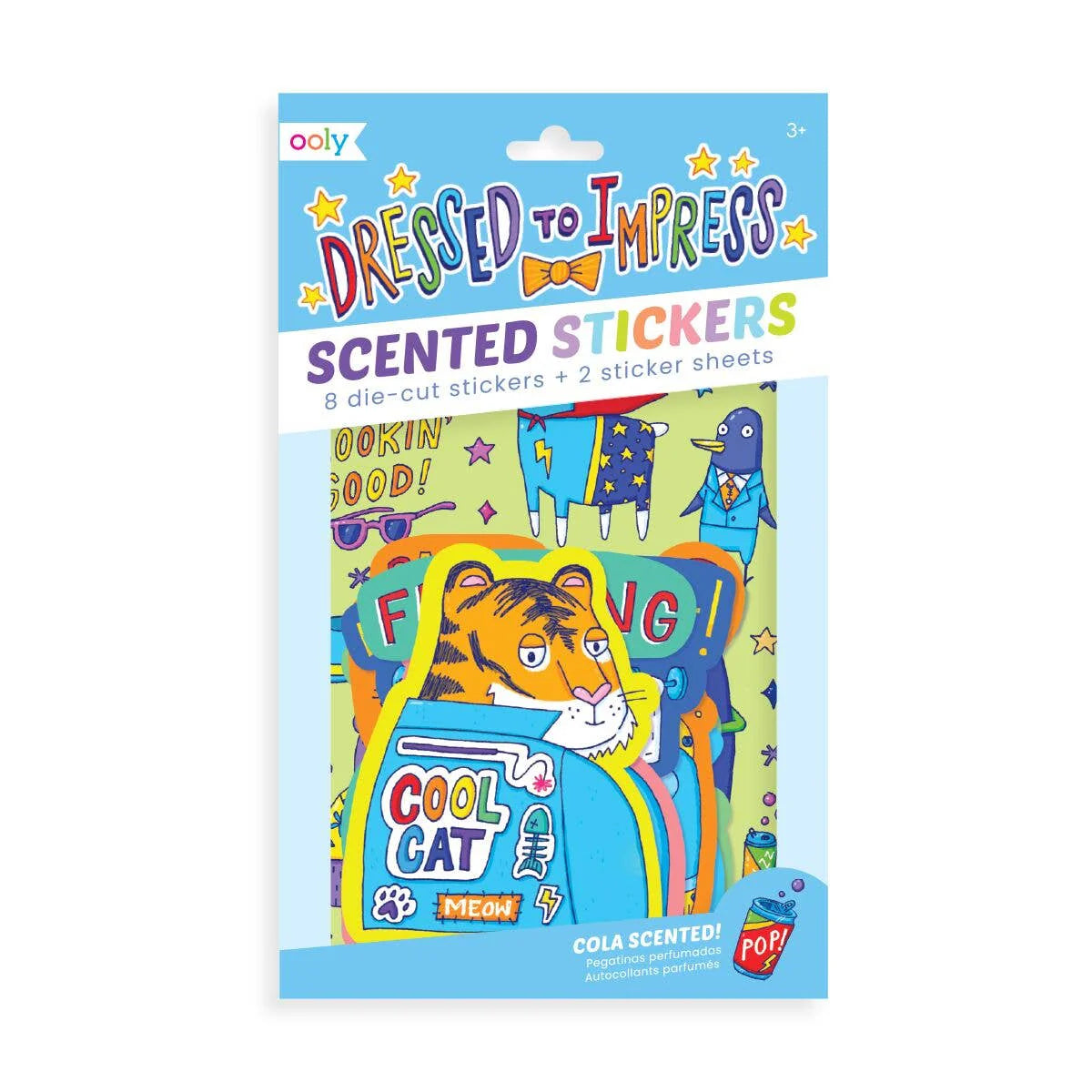 Scented Sticker Pack - Dressed to Impress