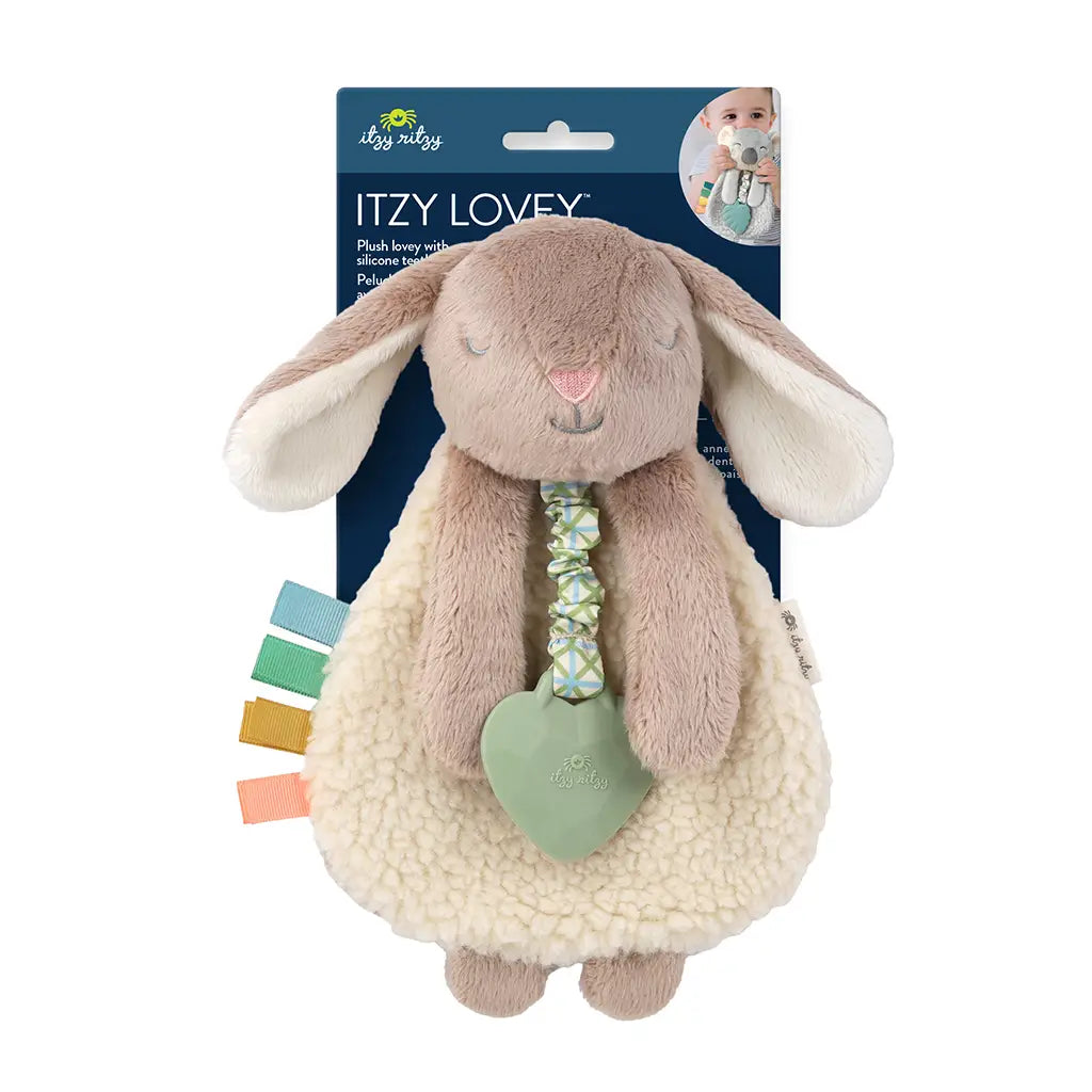 Taupe Bunny Itzy Friends Lovey Plush